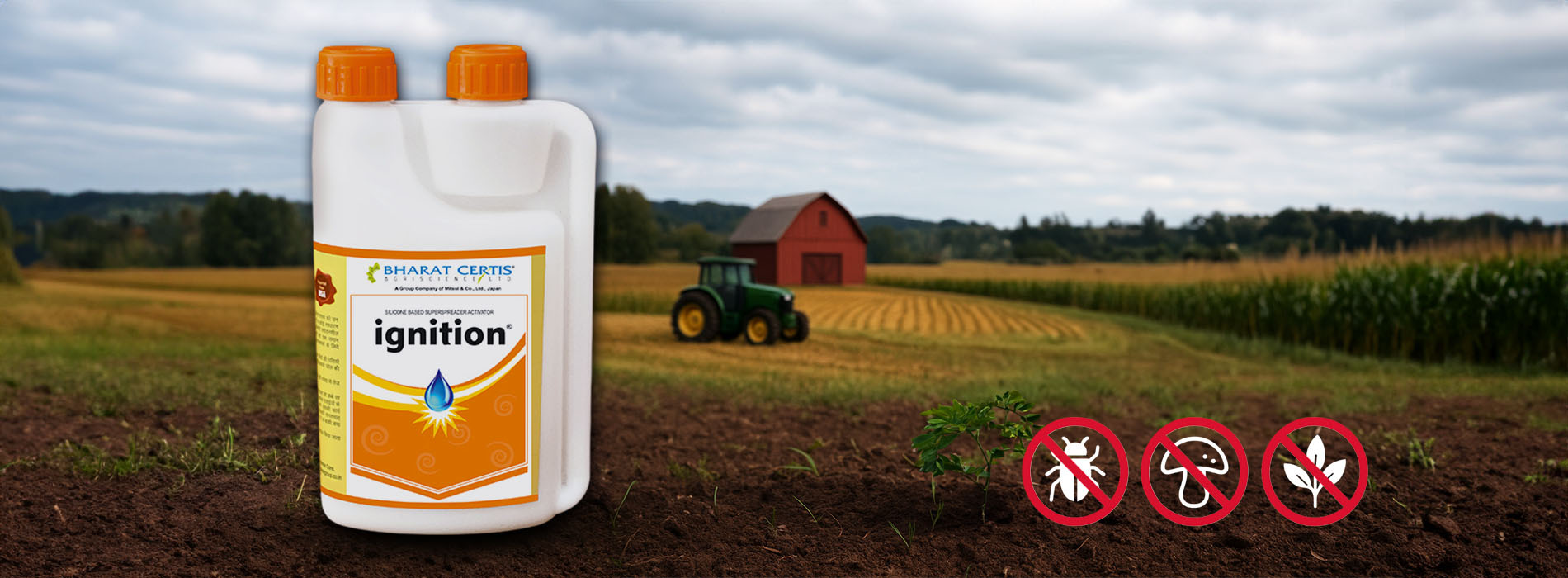 Ignition: Super Spreader for Insecticides, Fungicides & Herbicides